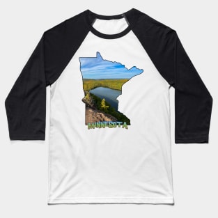 Minnesota - Bean Lake near Silver Bay, MN Baseball T-Shirt